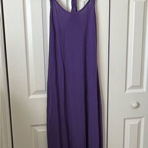 Just Love Purple Sleeveless Maxi Dress